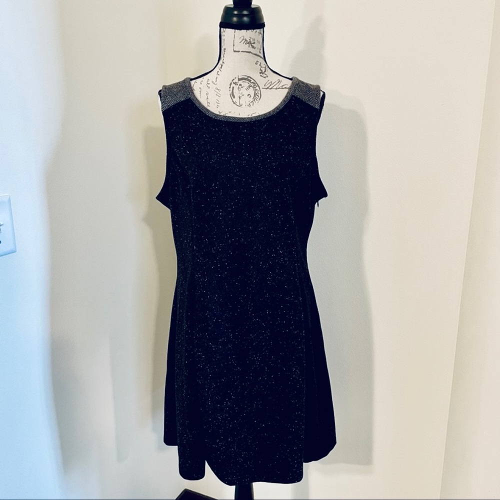 old navy ✨ tweed midi dress